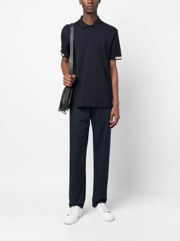 Hugo Boss: ポロシャツ online - ポロシャツ - ダークブルー