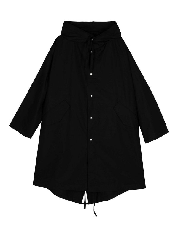 JIL SANDER: Parkas - Parka - Noir
