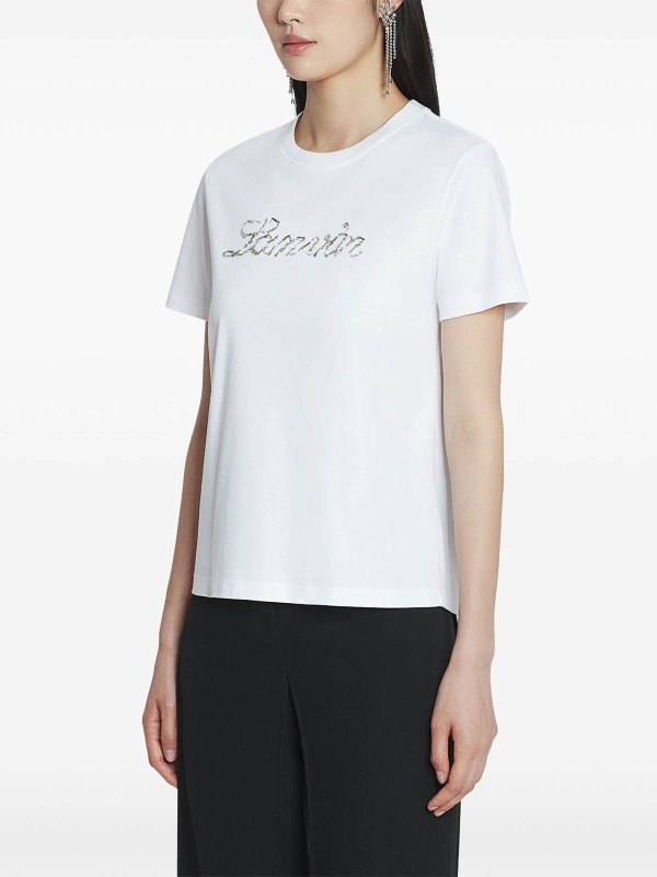 The Best Shops LANVIN: T-shirts - T-Shirt - Beige