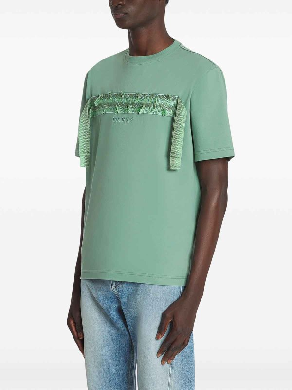 The Best Shops LANVIN: T-shirts - T-Shirt - Hellgrau