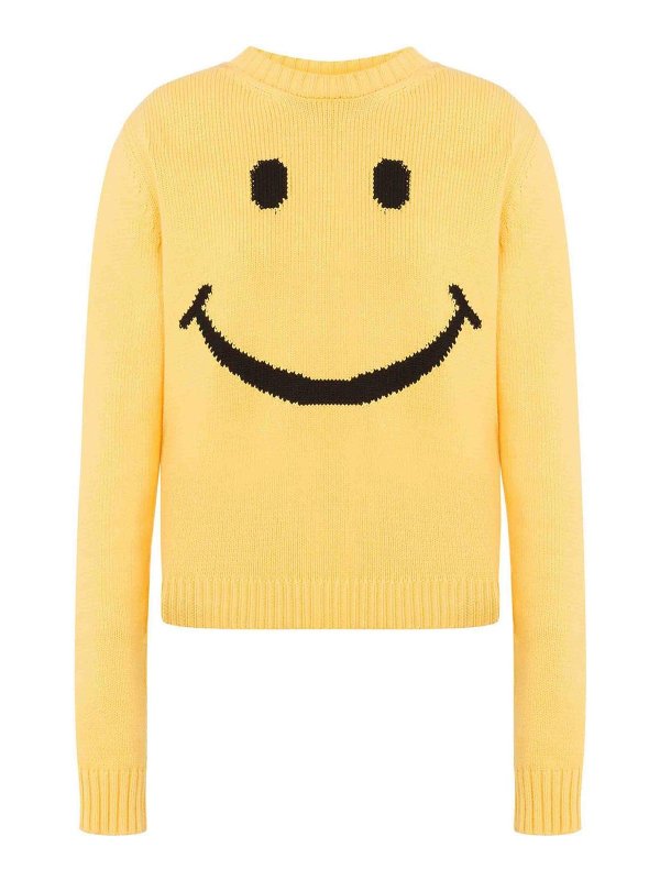 MOSCHINO: ボートネック - ボートネック - イエロー