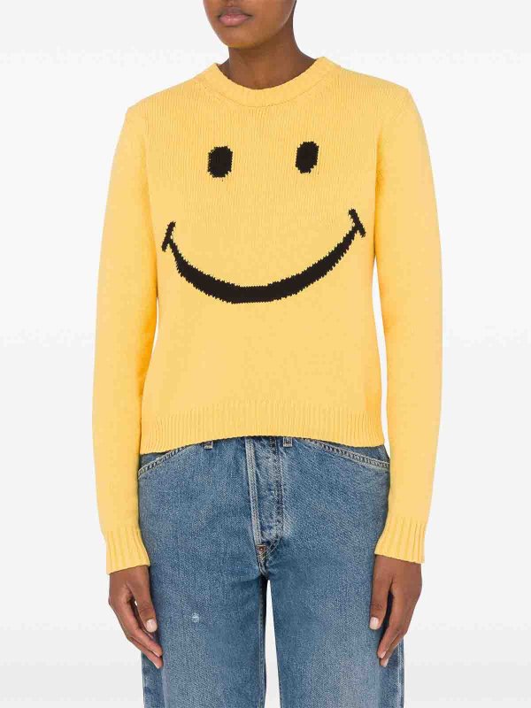 MOSCHINO: ボートネック online - ボートネック - イエロー