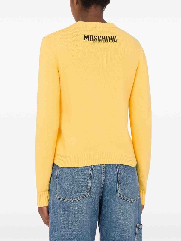 The Best Shops MOSCHINO: ボートネック - ボートネック - イエロー