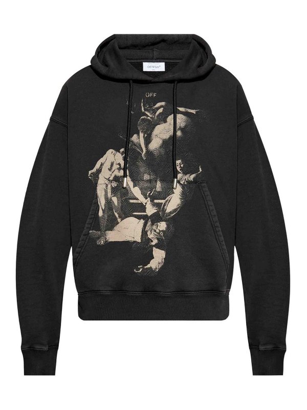 OFF-WHITE: Sweatshirts & Sweaters - Martydom Skate Hoodie