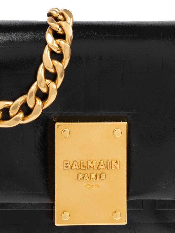 The Best Shops Balmain: 1945 Borsa Mini-Crinkled