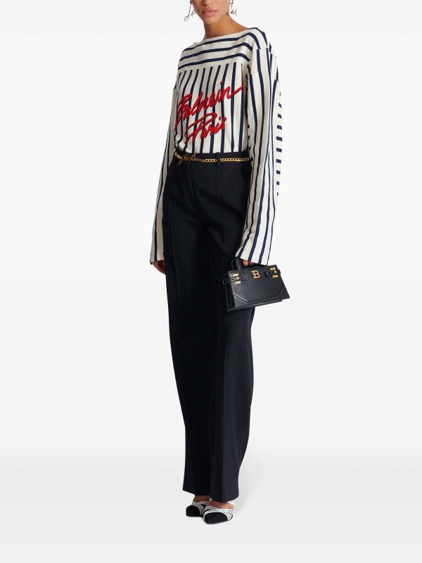 Balmain: Bolsas bandoleras online - Bolsa Bandolera - Negro