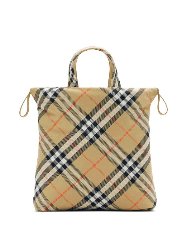 BURBERRY: バケットバッグ - バケットバッグ - ベージュ