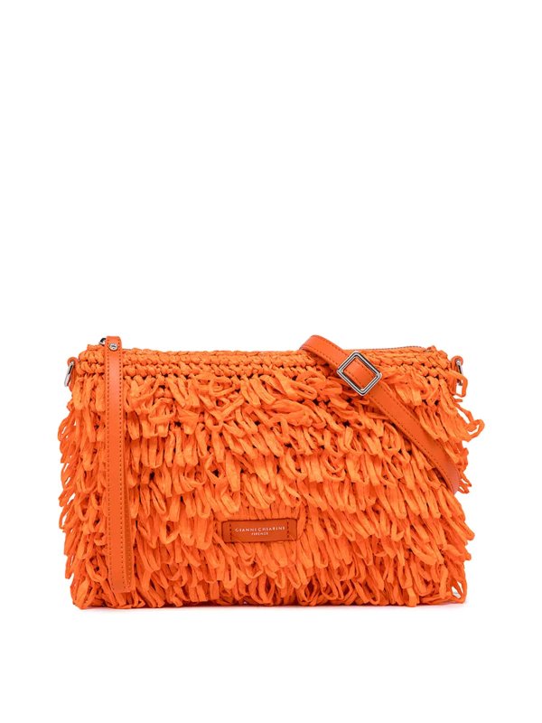 GIANNI CHIARINI: ショルダーバッグ - ショルダーバッグ - 赤