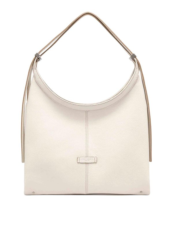 GIANNI CHIARINI: Handtaschen - Shopper - Weiß