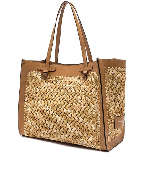 The Best Shops GIANNI CHIARINI: トートバッグ - トートバッグ - ブラウン