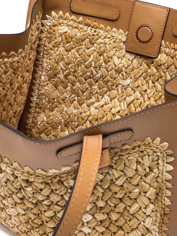 トートバッグ - ブラウン shop online: GIANNI CHIARINI