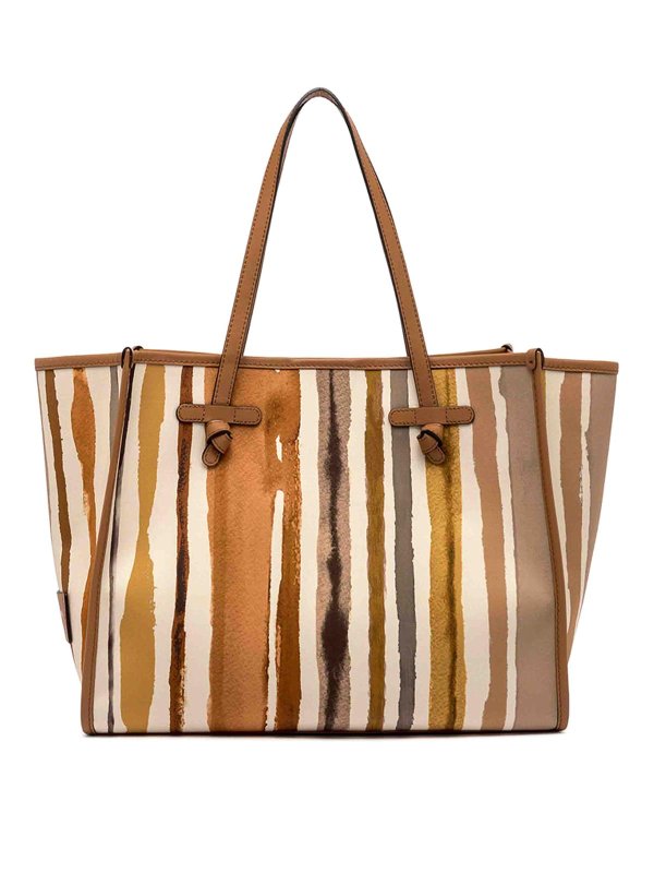 GIANNI CHIARINI: トートバッグ - トートバッグ - ベージュ