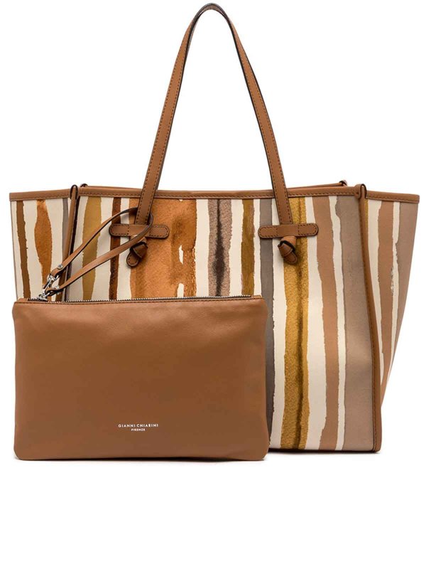 GIANNI CHIARINI buy online トートバッグ - ベージュ