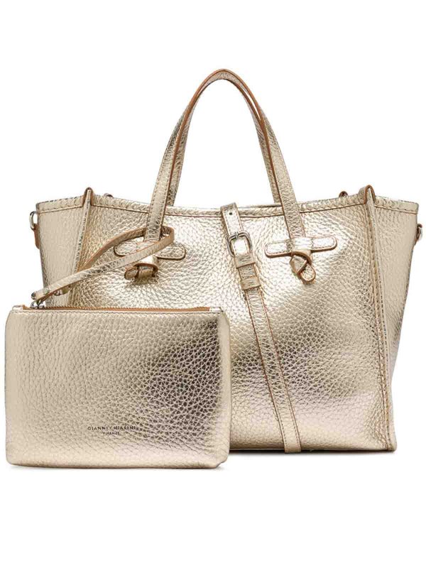 The Best Shops GIANNI CHIARINI: トートバッグ - キャメル