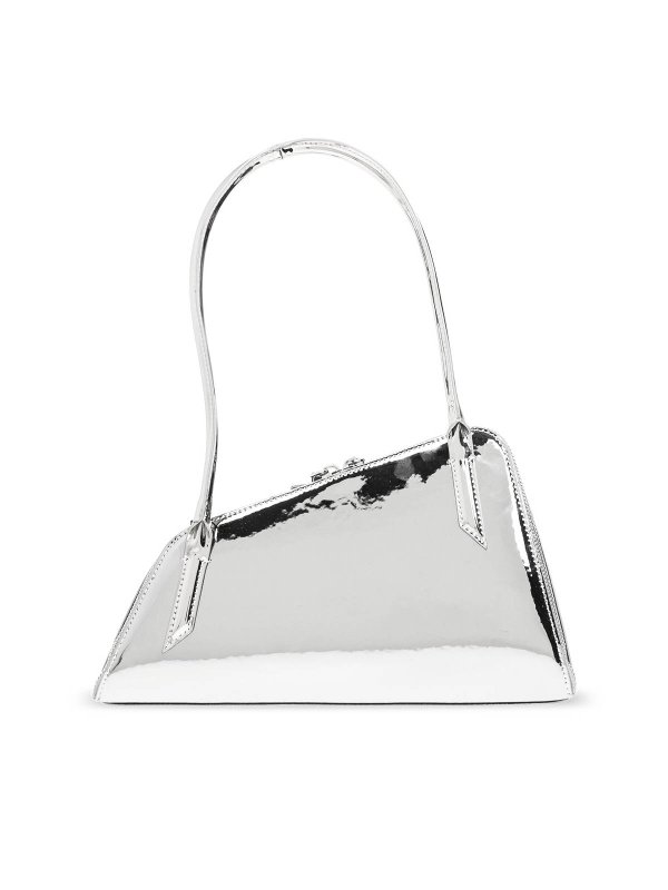 The Best Shops The Attico: Bolsas bandoleras - Bolsa Bandolera - Plata