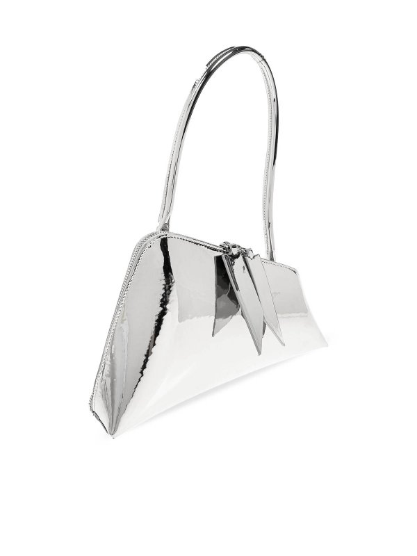 Bolsa Bandolera - Plata shop online: The Attico