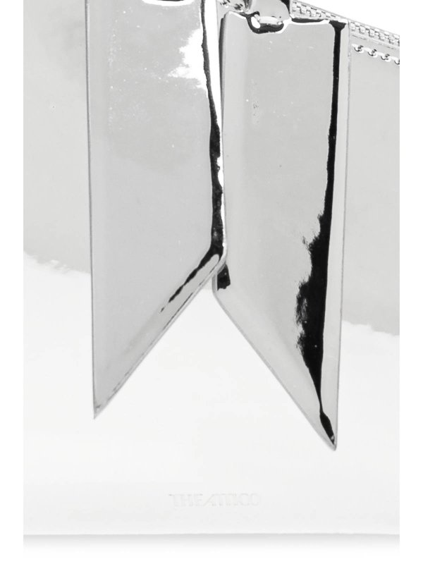 The Best Shops The Attico: Bolsa Bandolera - Plata