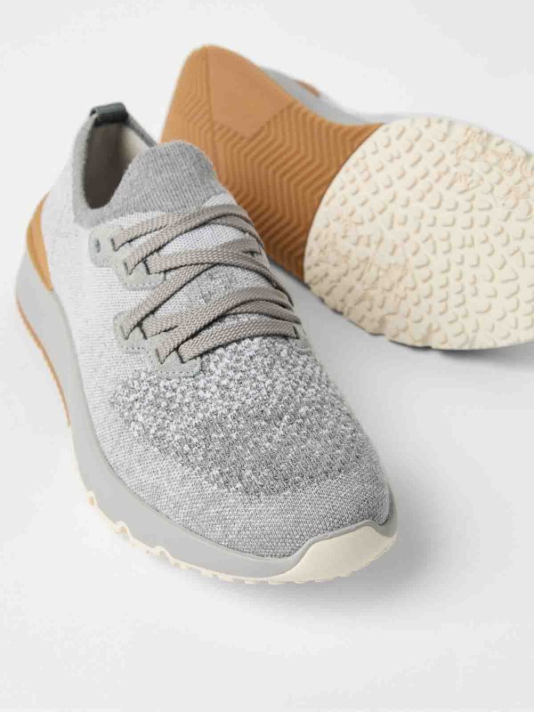 Sneaker - Grau shop online: BRUNELLO CUCINELLI