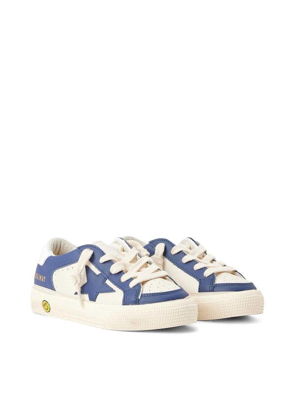 GOLDEN GOOSE: Chaussures de sport - Baskets - Bleu
