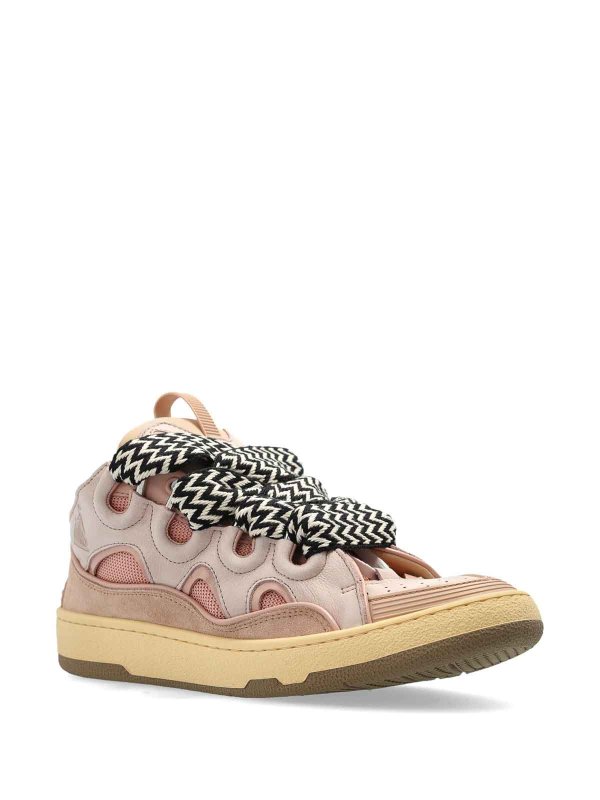 LANVIN: Chaussures de sport online - Baskets - Rose Clair