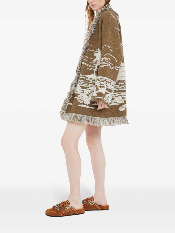 ALANUI: cardigans online - Beyond The Horizon Cardigan