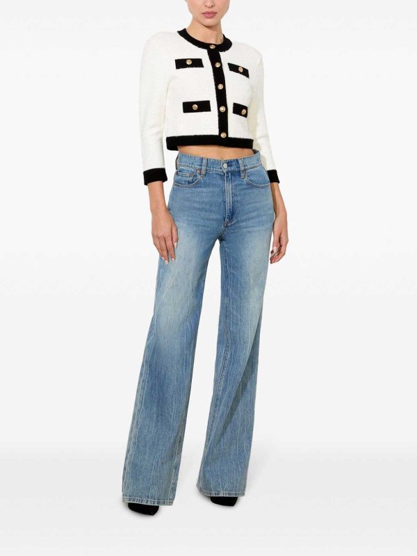 The Best Shops ALICE+OLIVIA: カーディガン - カーディガン - 白