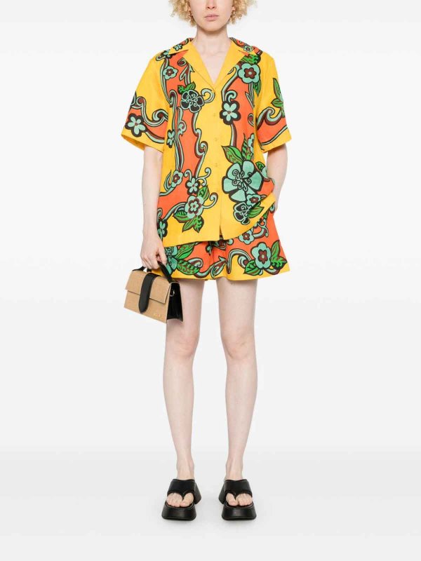 The Best Shops ALEMAIS: Trousers Shorts - Flame Shorts