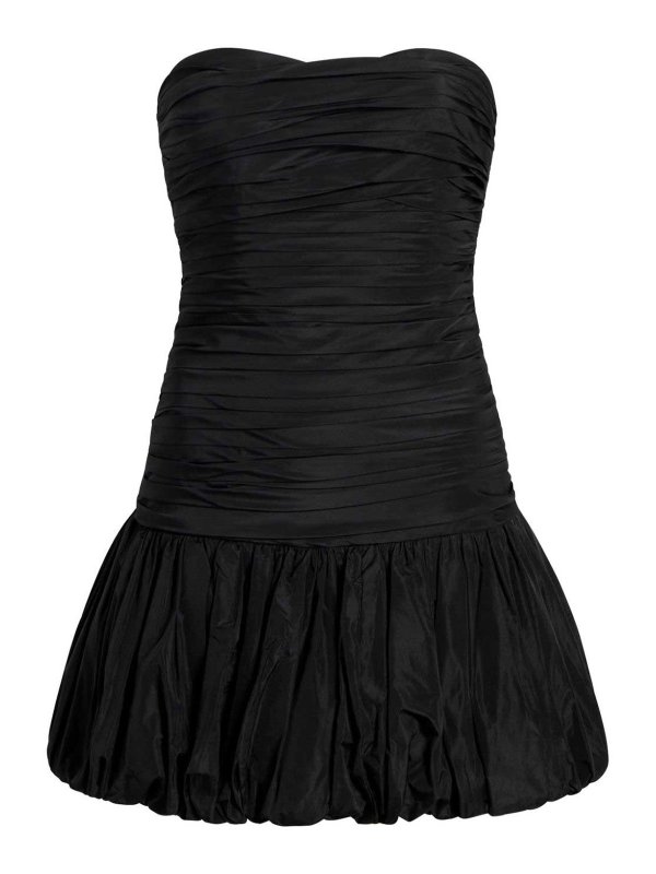 CINQ A SEPT: ニーレングスドレス - 膝丈ドレス - 黒