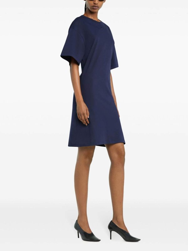 Courreges: ショートドレス online - ショートドレス - ブルー