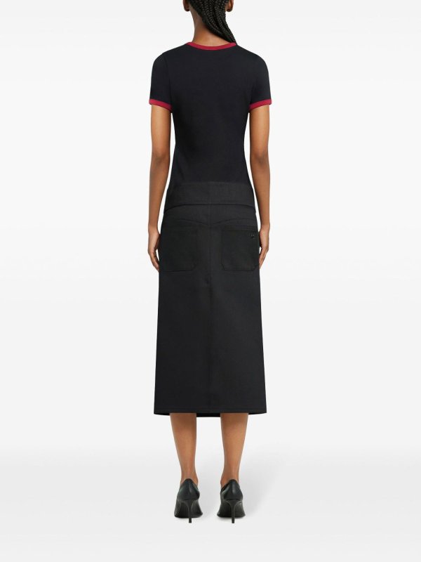 Courreges: Tシャツ online - Tシャツ - 黒