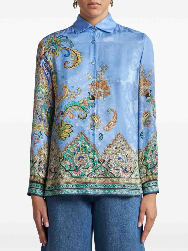 The Best Shops ETRO: shirts - Paisley Print Shirt