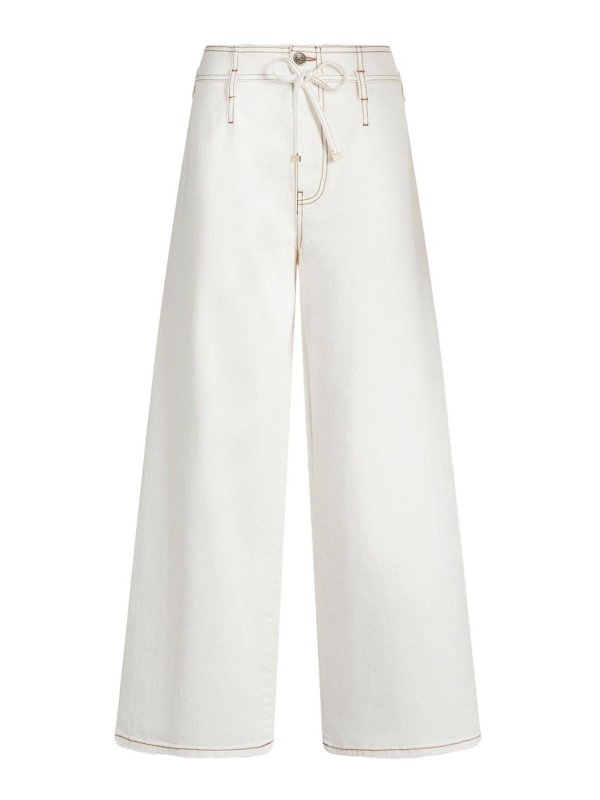 ETRO: Jeans boot-cut - Jeans Boot-Cut - Blanco