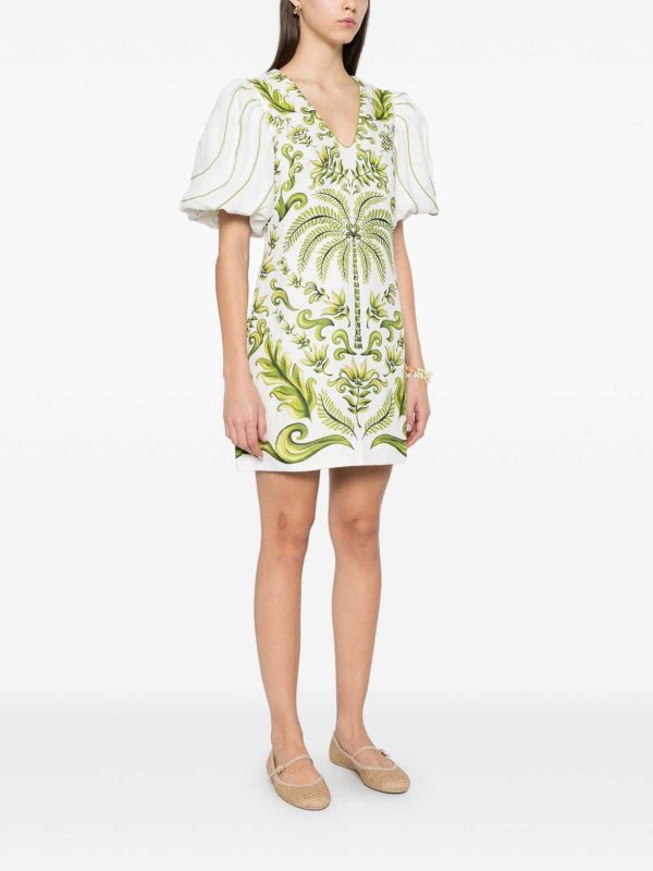 FARM RIO: Kurze Kleider online - Kurzes Kleid - Weiß