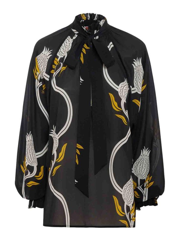 LA DOUBLEJ: ブラウス - ブラウス - 黒