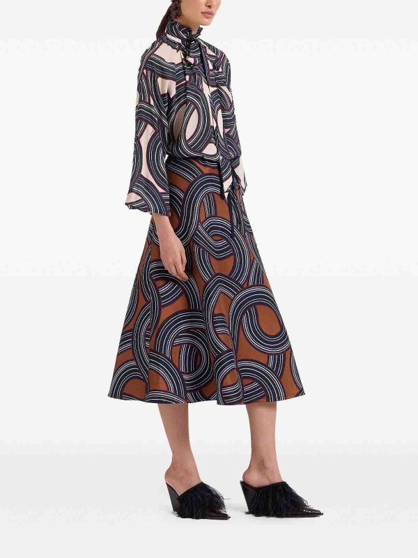 The Best Shops LA DOUBLEJ: Knee length skirts & Midi - Montecarlo Skirt