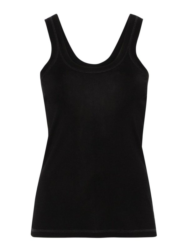 LEMAIRE: Top e canotte - Canotta a costine