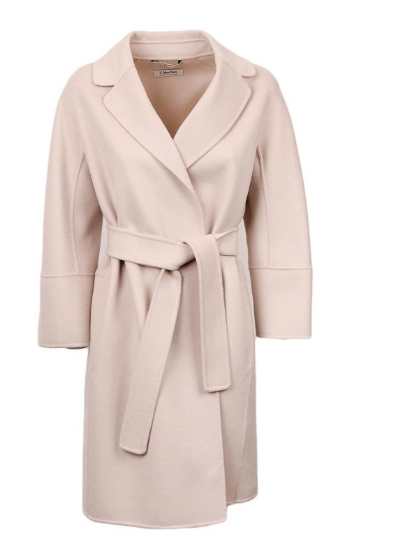 Max Mara: Abrigos cortos - Abrigo Corto - Blanco