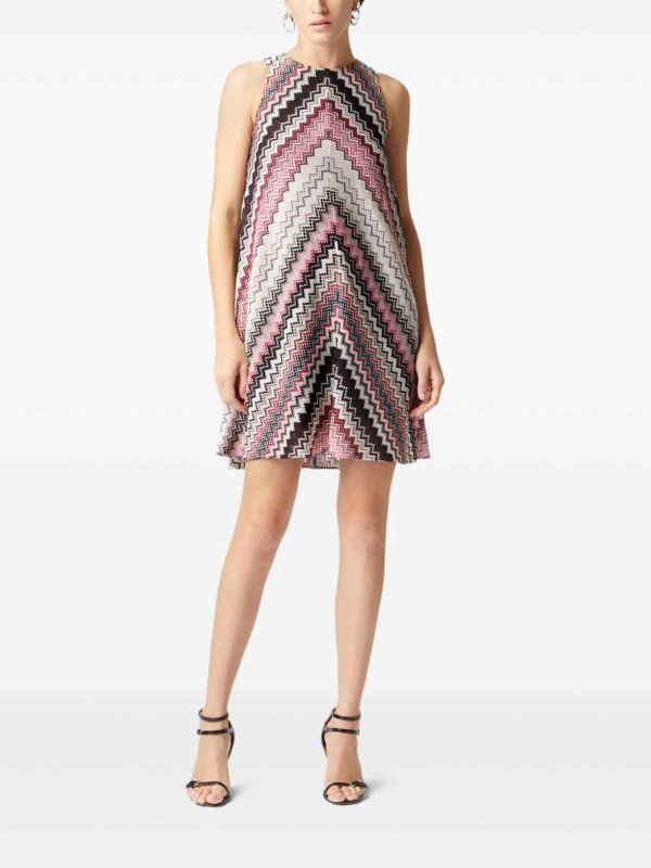 The Best Shops MISSONI: Robes courtes - Robe Courte - Rouge