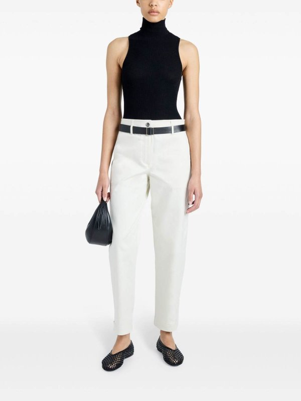 The Best Shops Proenza Schouler: pantaloni casual - Pantaloni Cait In Twill Di Cotone
