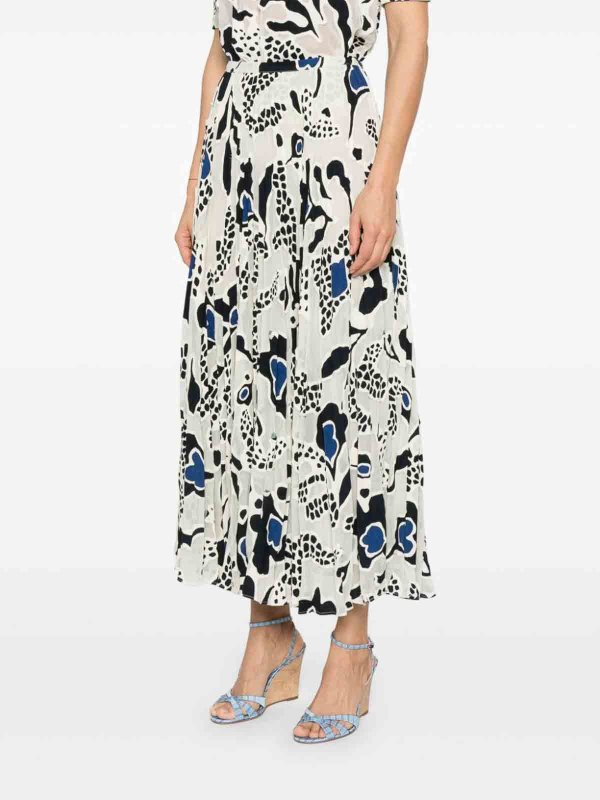 ULLA JOHNSON: Knee length skirts & Midi online - Daun Skirt