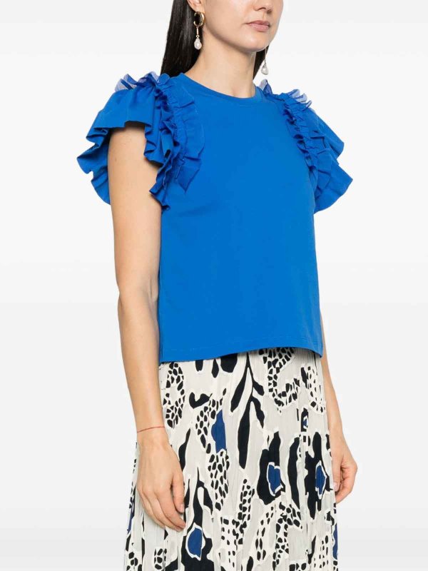 ULLA JOHNSON: トップス＆タンクトップ online - トップ/タンクトップ - ブルー