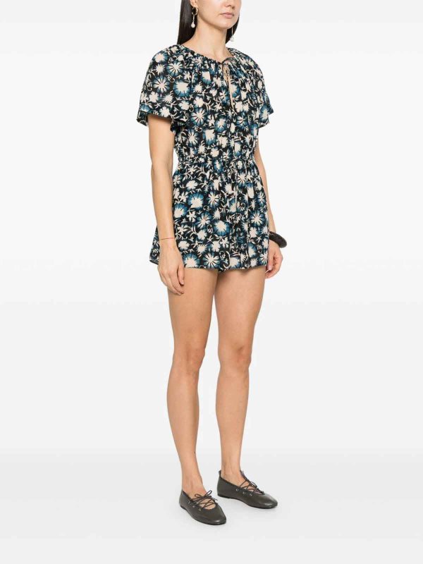 ULLA JOHNSON: ジャンプスーツ online - ジャンプスーツ - ブルー