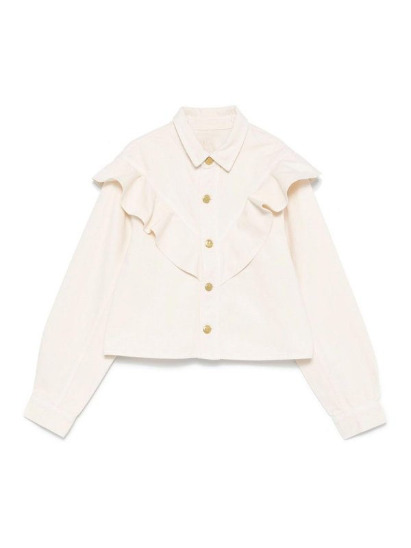 ULLA JOHNSON: Camisas - Camisa - Blanco