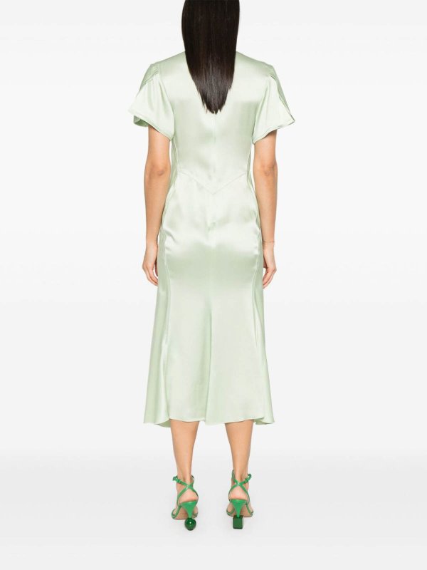 Maxi Robe - Vert shop online: VICTORIA BECKHAM