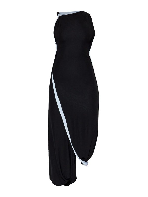 VICTORIA BECKHAM: Knielange Kleider - Knielanges Kleid - Hellblau