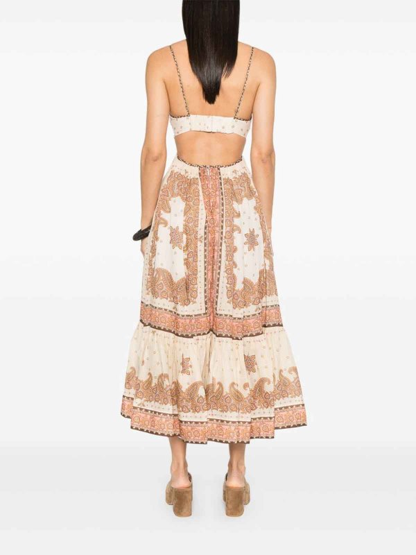 Maxi Robe - Orange shop online: ZIMMERMANN