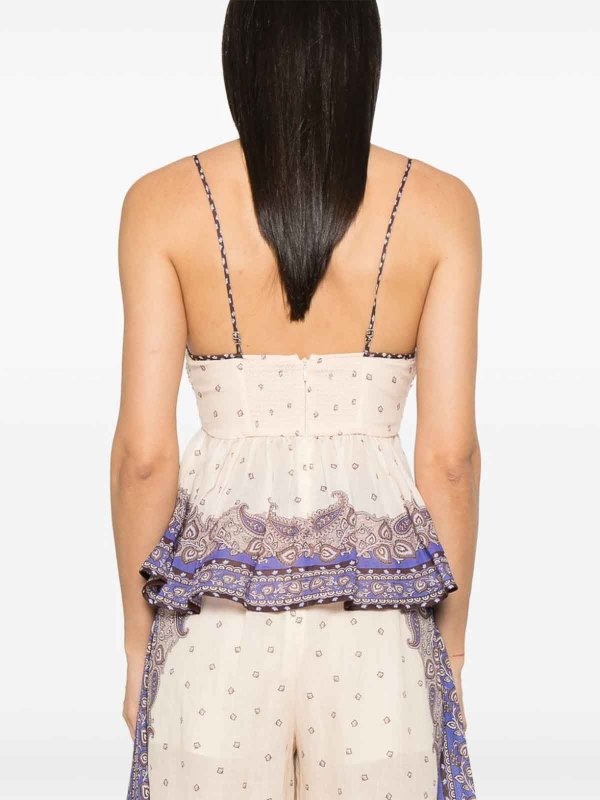 Top - Blanco shop online: ZIMMERMANN