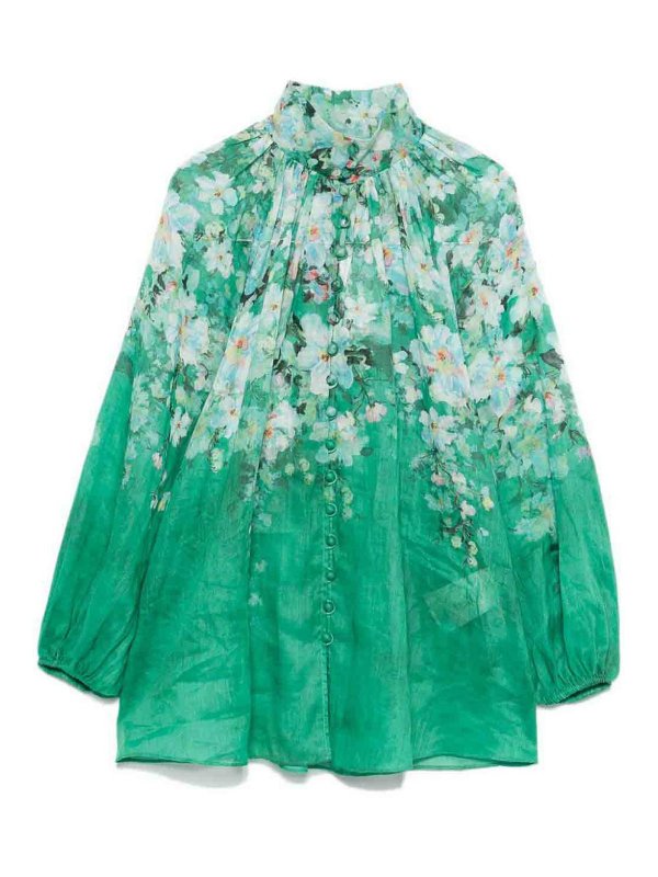 ZIMMERMANN: Blusas - Blusa - Verde