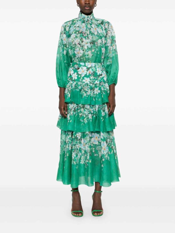 The Best Shops ZIMMERMANN: Blusas - Blusa - Verde