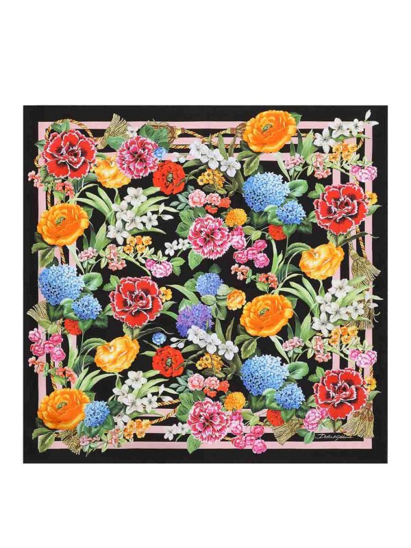 DOLCE & GABBANA: Écharpes & Châles  - Étole - Noir